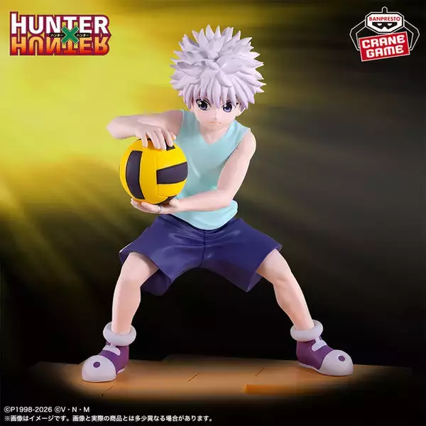 「「HUNTER×HUNTER」白熱のドッジボールが蘇る！ゴン、キルア、ヒソカがグリードアイランド編“レイザーとの死闘”モチーフに立体化」の画像