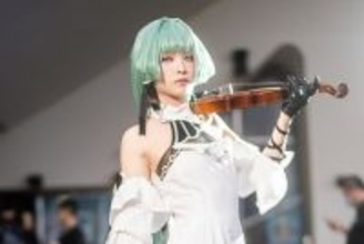 【コスプレ】小柄でスレンダーなヴァイオリニストの存在感がすごい！絵画のような『鳴潮』フローヴァの演奏が聞こえてきそう【写真8枚】