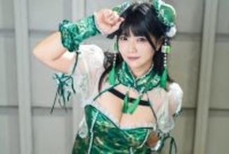 【コスプレ】笑顔がチャーミングなチャイナっ娘が天然牌の役満ボディで魅了する！しなやかなポーズで魅せる曲線美も見逃せない【写真8枚】