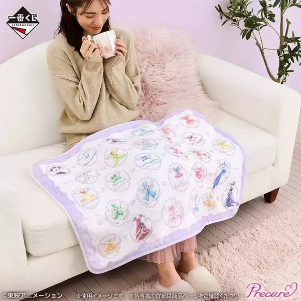 「「プリキュア」新作一番くじ発売！「Yes！プリキュア5GoGo！」描き下ろしグッズから、歴代の変身衣装ブランケットまで充実のラインナップ」の画像