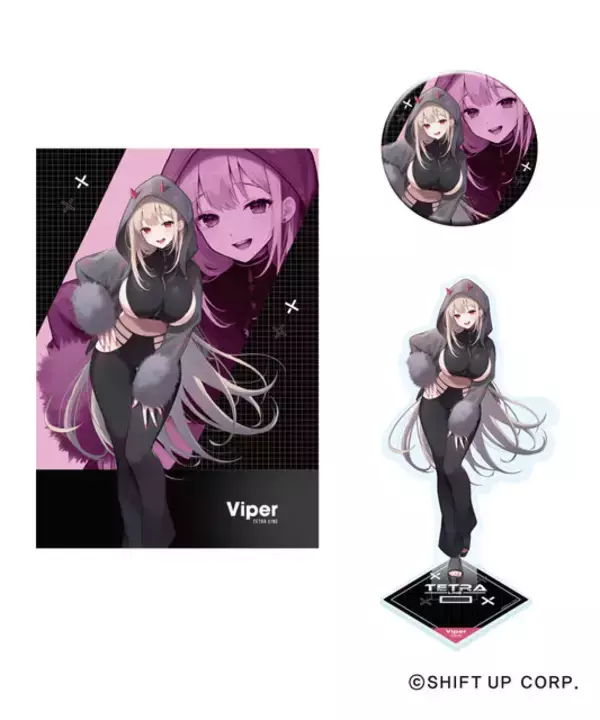 「ブラン、バイパーら5人がセクシークールな装いに！『勝利の女神：NIKKE』×「ZOZOTOWN」コラボアイテム11月7日受注開始」の画像