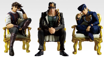 「ジョジョの奇妙な冒険」新作一番くじがメチャ豪華ー空条承太郎ら歴代主人公6人を並べた姿にシビれる！あこがれるゥ！