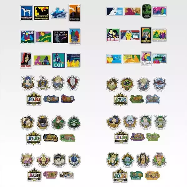 「「ジョジョの奇妙な冒険」新作一番くじがメチャ豪華ー空条承太郎ら歴代主人公6人を並べた姿にシビれる！あこがれるゥ！」の画像