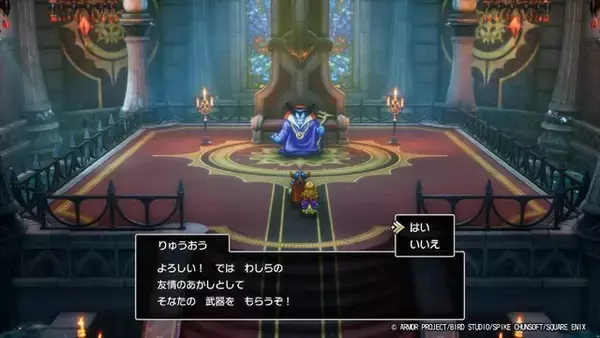 「HD-2D版『ドラクエI』で、勇者らしからぬ「いいえ」を選ぶとどうなるの？ 最大の被害者はローラ姫、そして王様は意外と寛容」の画像