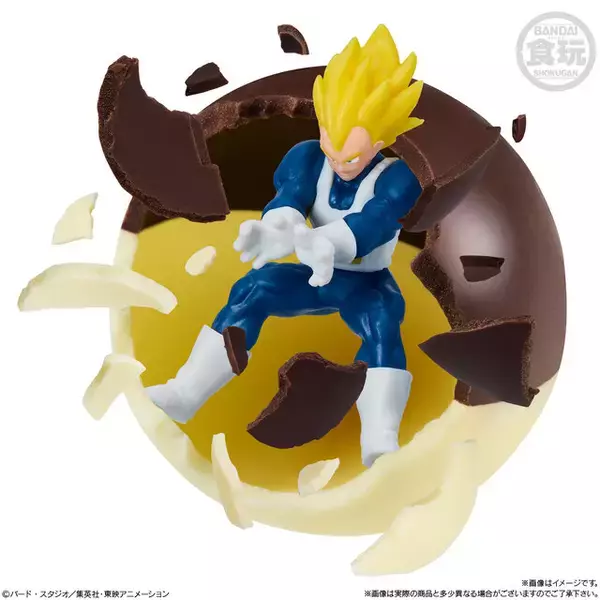 「「ドラゴンボール」最強の戦士がズラリ！「チョコサプ第2弾」SSレアVer.には超サイヤ人孫悟空、ベジータなど全12種」の画像