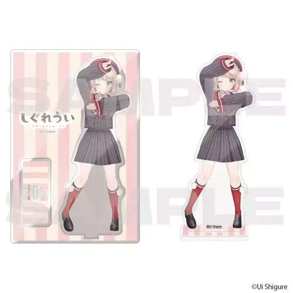 「人気イラストレーター兼VTuber「しぐれうい」がSHIBUYA TSUTAYAとコラボ！誕生日記念の大型コーナー設置や、描き下ろしグッズなどを展開」の画像