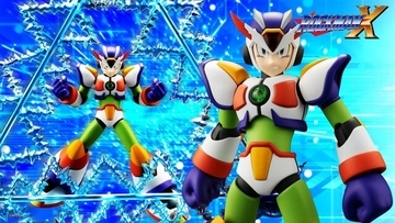 ド派手なエフェクトがカッコイイ！『ロックマンX3』より「マックスアーマー トライアードサンダーVer.」が予約受付中