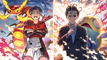 『ポケマスEX』でアオキ、カブの共闘が実現！正反対な2人の交流とは…堀内賢雄さん、井上和彦さんによるボイスも注目