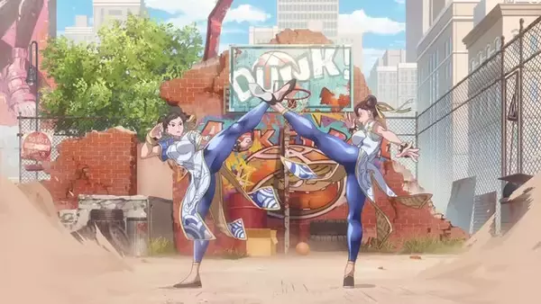 「格ゲー2大ヒロイン「春麗」と「不知火舞」のバトルがアニメーションに！『カプエス2』のオマージュも光る特別映像が公開」の画像