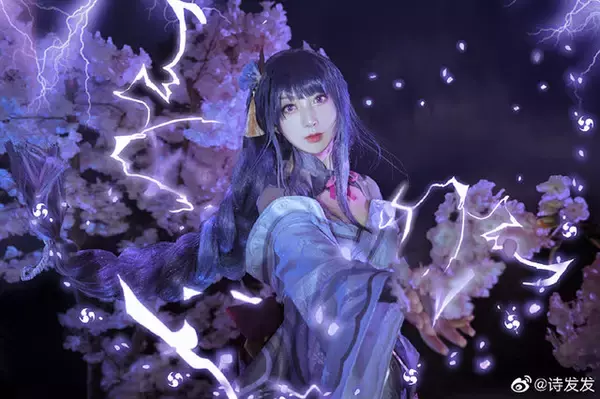 「『アズレン』ニュージャージーの満点花嫁姿、『FF7』ティファの艶やかさ、『原神』雷電将軍の紫電！中国美女コスプレイヤー3選【写真31枚】」の画像