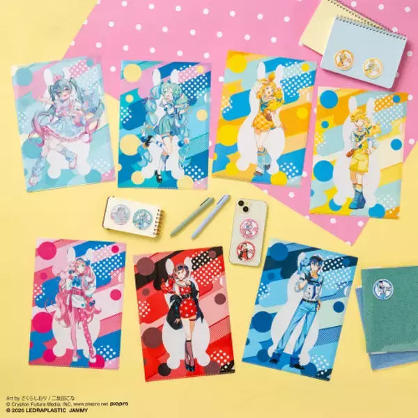 「「タイトーくじ　初音ミク×RODY」が2月21日発売！“セーラー服”テーマの描き下ろしイラスト使用したフィギュアや雑貨を展開」の画像