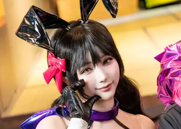 「【コスプレ】韓国美女による黒バニーガールが、異次元の美ボディ！まるで等身大フィギュアな再現度【写真10枚】」の画像