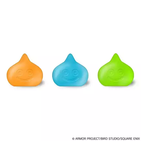 「『ドラクエ』スライムが立体グミに！ スライムベス、ライムスライムなど異なる味も魅力」の画像