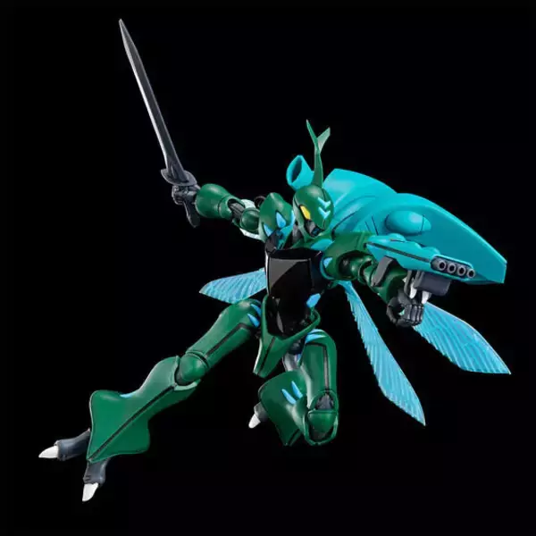 「“ハーフミラーメッキ”が輝く！「聖戦士ダンバイン」より、HG「トカマクダンバイン」が予約受付実施ー武装オーラ・ソード/ショット付属」の画像