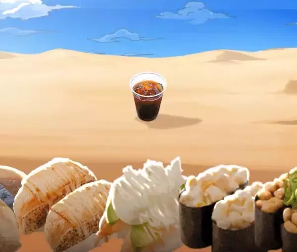 「スシローが「ジョジョの奇妙な冒険」とコラボか？キャラを寿司ネタに置き換えた「バーーーン」など、7枚もの画像で匂わせ」の画像