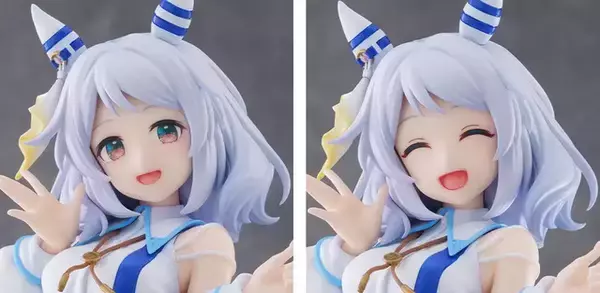「特典の「にっこり顔」があまりも可愛い！ふつ～のウマ娘こと「ヒシミラクル」が勝負服姿で立体化」の画像