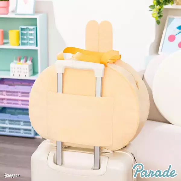 「「ちいかわ」おかおBIGボストンバッグ第2弾！うさぎとモモンガの2種を用意、スーツケースに取付可能で旅行でも大活躍」の画像