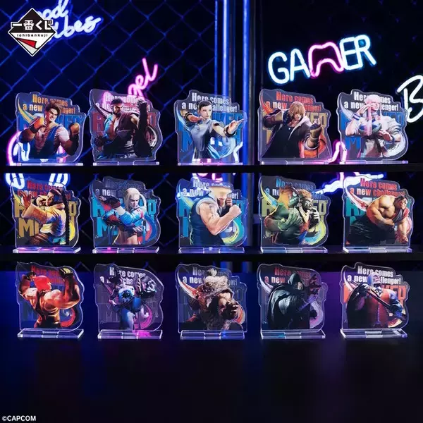 「「一番くじ ストリートファイター6」の全ラインナップ公開！2Pカラーでも立体化のジュリや、ラストワン賞には「豪鬼フィギュア」も」の画像