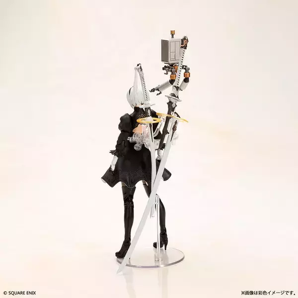 「“自爆モード”も再現できちゃう！『NieR:Automata』より「2B(ヨルハ二号B型)」プラモデルキットが発売」の画像