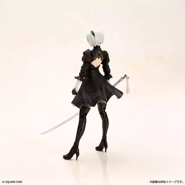「“自爆モード”も再現できちゃう！『NieR:Automata』より「2B(ヨルハ二号B型)」プラモデルキットが発売」の画像