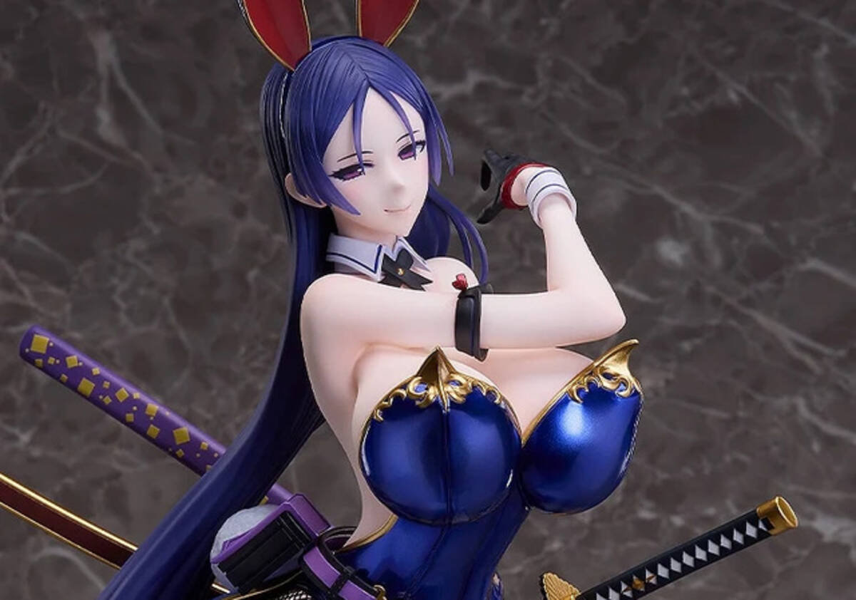 網タイツに包まれた肉感たっぷり太もも！バニーガール姿の『FGO』源 