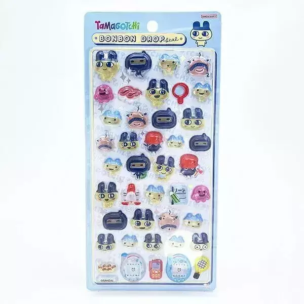たまごっちの「ボンボンドロップシール」が抽選販売！まめっちとくちぱっちの2種、それぞれに本体やおやじっちなどを収録