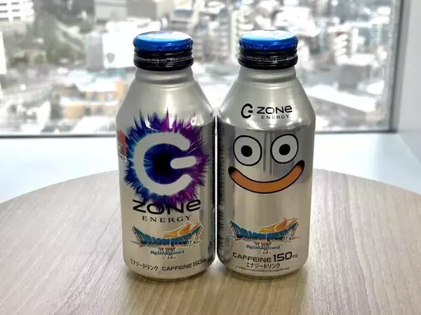 「メタスラ缶が可愛い！『ドラクエ7』リメイク版×「ZONe ENERGY」コラボをご紹介ー「大量の経験値を獲得できる（かもしれない）」商品説明は必見」の画像