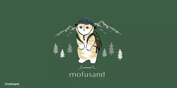 「ユニクロから「mofusand」の新作UTが6月中旬発売！にゃんこたちが、アウトドアを楽しむ姿がキュートな全4種類」の画像