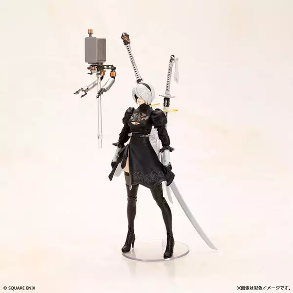 「“自爆モード”も再現！『NieR:Automata』より「2B(ヨルハ二号B型)」プラモデルキットが予約受付中」の画像