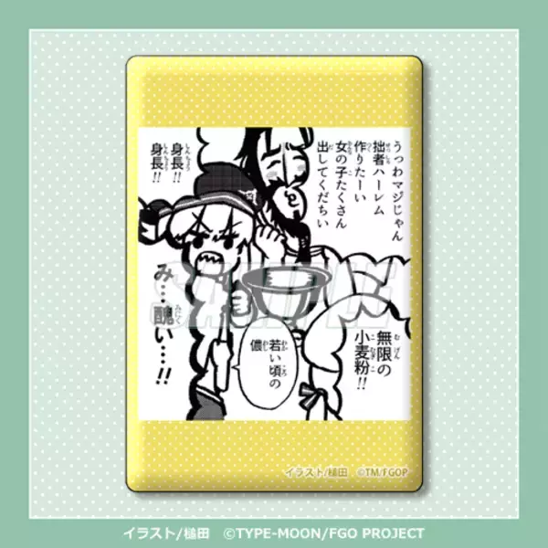 「「FGO 藤丸立香はわからない」オンラインくじが12月25日発売！槌田先生の描き下ろしイラストグッズほか、名(迷)シーン缶バッジも」の画像