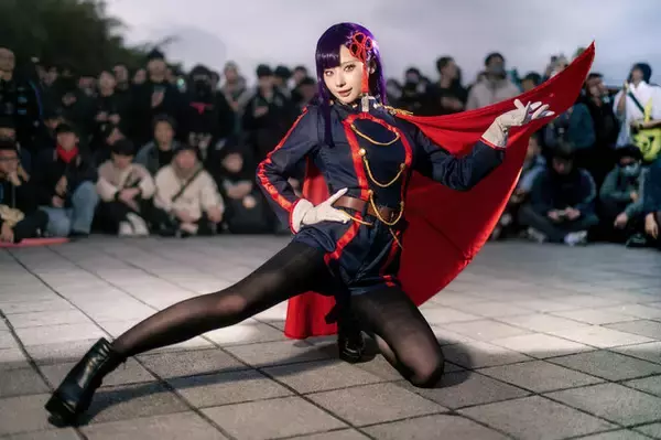 「【コスプレ】ショーパン×黒ストッキングの美脚がすごい！人気レイヤー・月海つくねの「魔都精兵のスレイブ」山城恋が俺たちの答えだった【写真7枚】」の画像