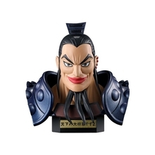 キングダムより「王騎」に注目したガシャポン出陣！胸像フィギュアや、名言尽くしのラバーマスコットなど全10種類