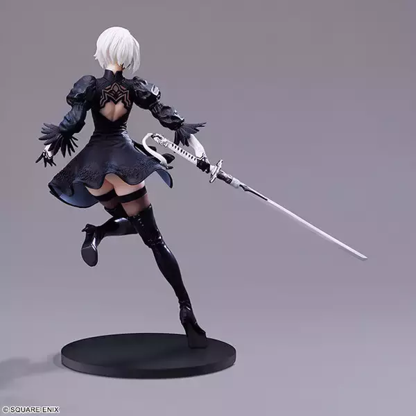 「スラリと伸びた美脚…！『NieR:Automata』より「2B」「9S」「A2」たち3人のフィギュアが再販」の画像