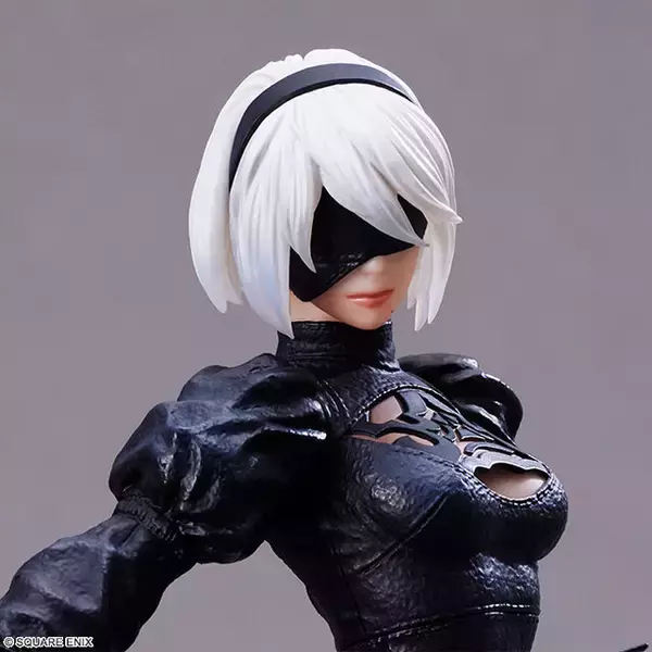 「スラリと伸びた美脚…！『NieR:Automata』より「2B」「9S」「A2」たち3人のフィギュアが再販」の画像