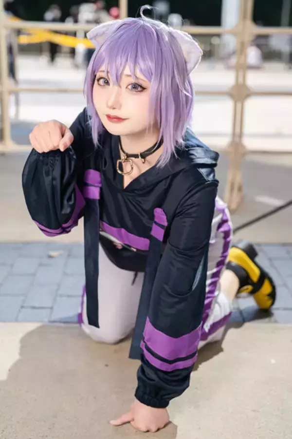 「【コスプレ】猫っぽく甘えてくる仕草が可愛すぎる！まったりおかゆのにゃんこポーズが似合う美女レイヤーが癒しをお届け【写真8枚】」の画像