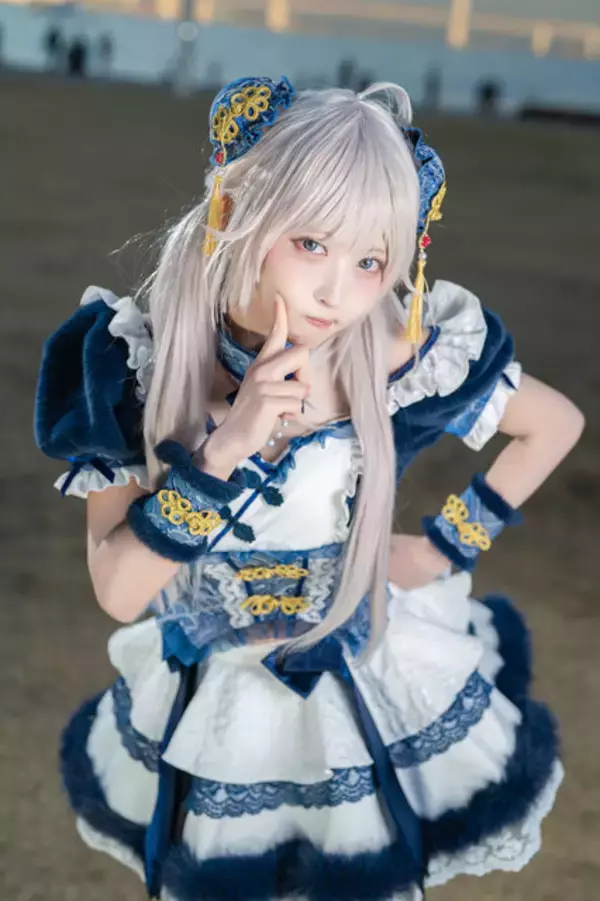 「【コスプレ】もこもこチャイナガールのカンフーポーズが破壊力抜群！人気レイヤーの隙のない可愛さを好きになっチャイナ【写真7枚】」の画像