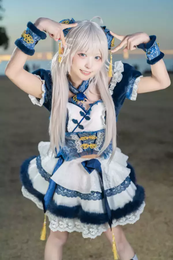 「【コスプレ】もこもこチャイナガールのカンフーポーズが破壊力抜群！人気レイヤーの隙のない可愛さを好きになっチャイナ【写真7枚】」の画像