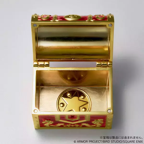 「『ドラクエ』“ロトブルー”のスライムやベリアル、蓋が開く宝箱などメタルフィギュアが再受注！」の画像