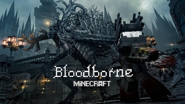 『マイクラ』で『Bloodborne（ブラッドボーン）』を完全再現？“聖職者の獣”との死闘が超絶クオリティで描かれる