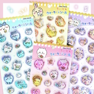 「ちいかわ」の新作ぷくぷくシールが2月13日発売！中に入った水がゆらゆらキラキラと輝き、触り心地はぷにっと柔らか