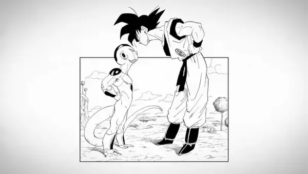 「当時の漫画がそのまま動いてる…「ドラゴンボール」40周年記念映像が凄まじい！鳥山明先生のイラストが、最新技術によるアニメーションで躍動」の画像