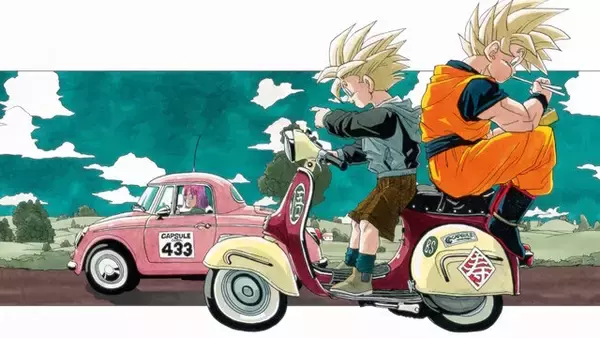 「当時の漫画がそのまま動いてる…「ドラゴンボール」40周年記念映像が凄まじい！鳥山明先生のイラストが、最新技術によるアニメーションで躍動」の画像