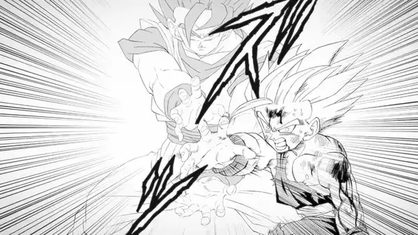「当時の漫画がそのまま動いてる…「ドラゴンボール」40周年記念映像が凄まじい！鳥山明先生のイラストが、最新技術によるアニメーションで躍動」の画像