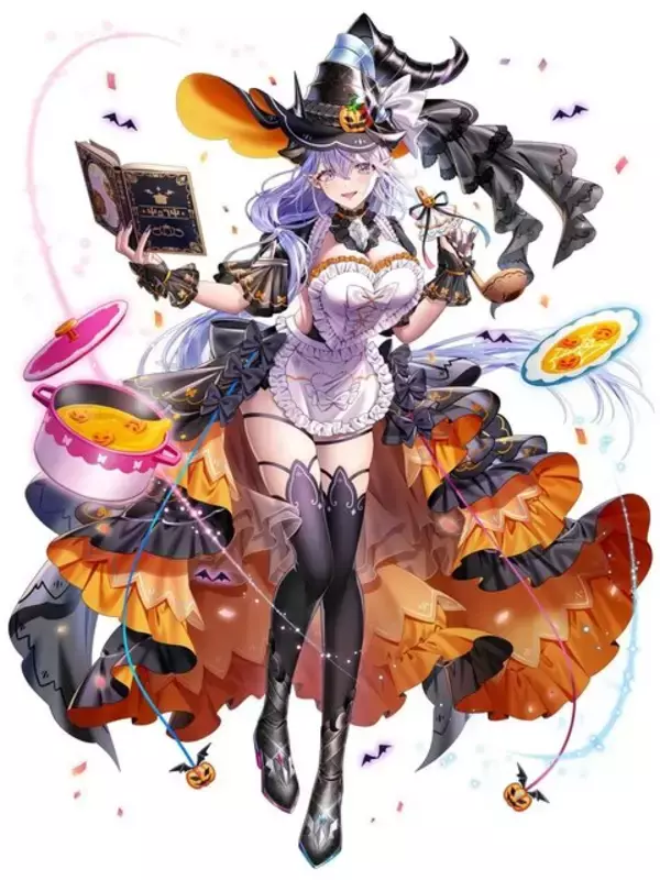 「『白猫』ハロウィンイベントが開催！「シェヲル」「シエラ」がキャラガチャに登場」の画像