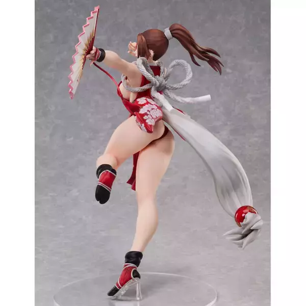 「衣装から見え隠れする大迫力ボディ！超デッカい「不知火舞」1/4スケールフィギュアが予約受付中」の画像