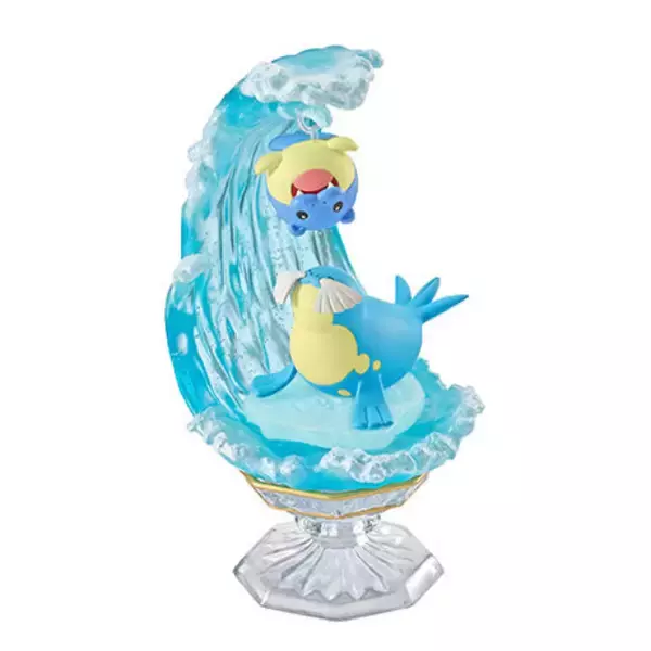 「グレイシアの可愛らしいウインク！『ポケモン』雪と氷が美しいジオラマフィギュアに、キュウコン（アローラのすがた）など6種が仲間入り」の画像