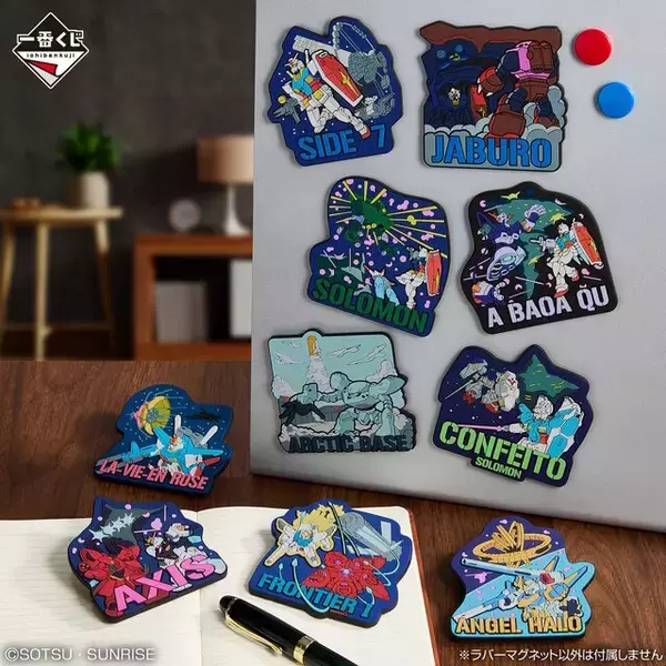 「「機動戦士ガンダム」宇宙世紀テーマの新作一番くじ全ラインナップ公開！νガンダムやサザビーが胸像フィギュア化、ファンネルもしっかり再現」の画像