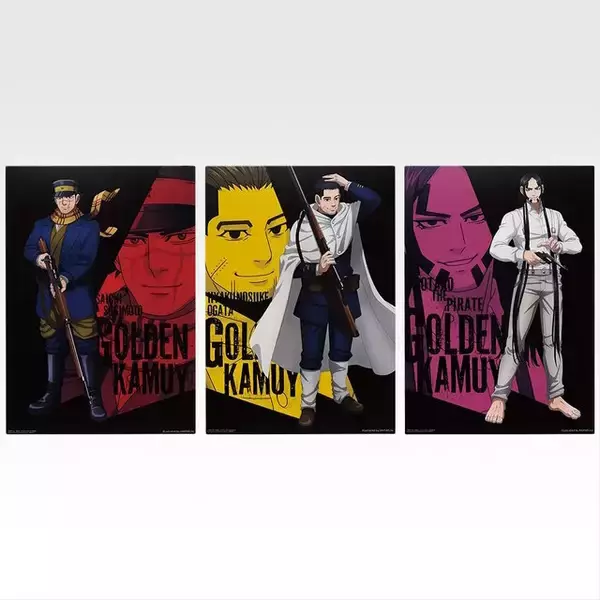 「「ゴールデンカムイ」新作一番くじの全ラインナップ公開！杉元佐一、尾形百之助など4体を堂々立体化」の画像