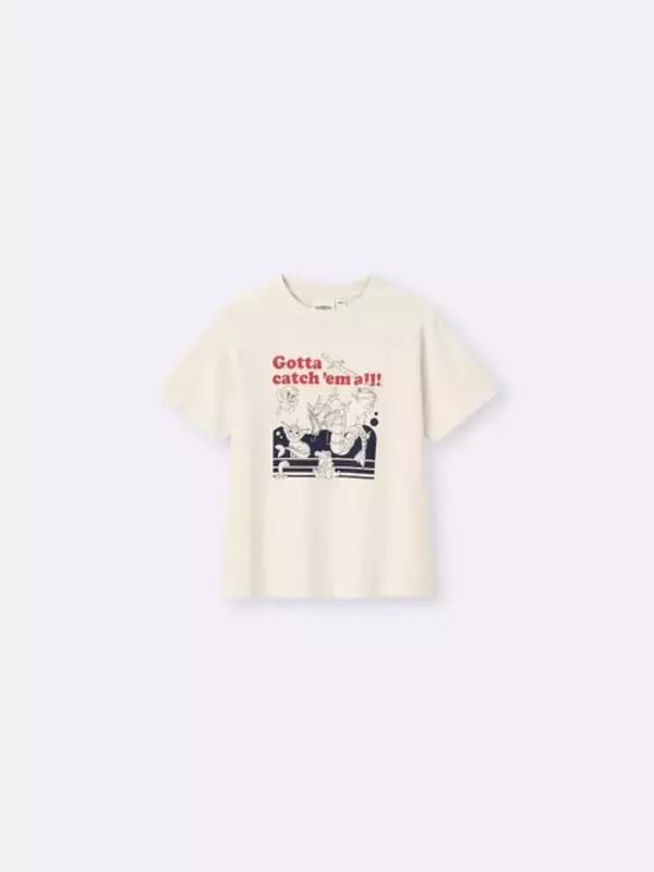 「GUの『ポケモン』コラボが最高にオシャレ！“夏の海”テーマのピカチュウ、ラプラスたちのシルエットTシャツなど全16種」の画像