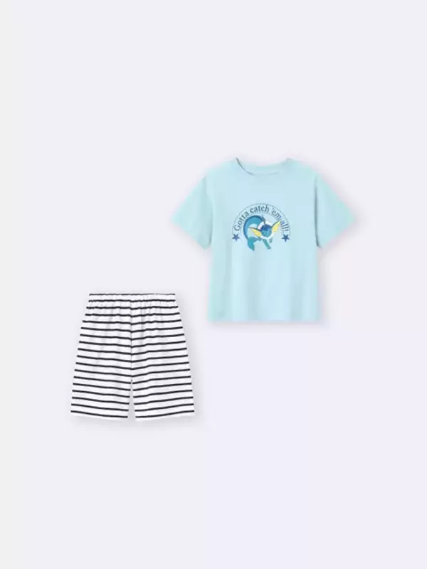 「GUの『ポケモン』コラボが最高にオシャレ！“夏の海”テーマのピカチュウ、ラプラスたちのシルエットTシャツなど全16種」の画像